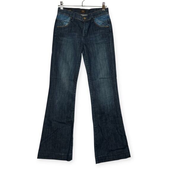 Citizens of Humanity Hutton Stretch High Rise Wide Leg Jeans SIZE 25 x 32 Tall - Picture 1 of 12